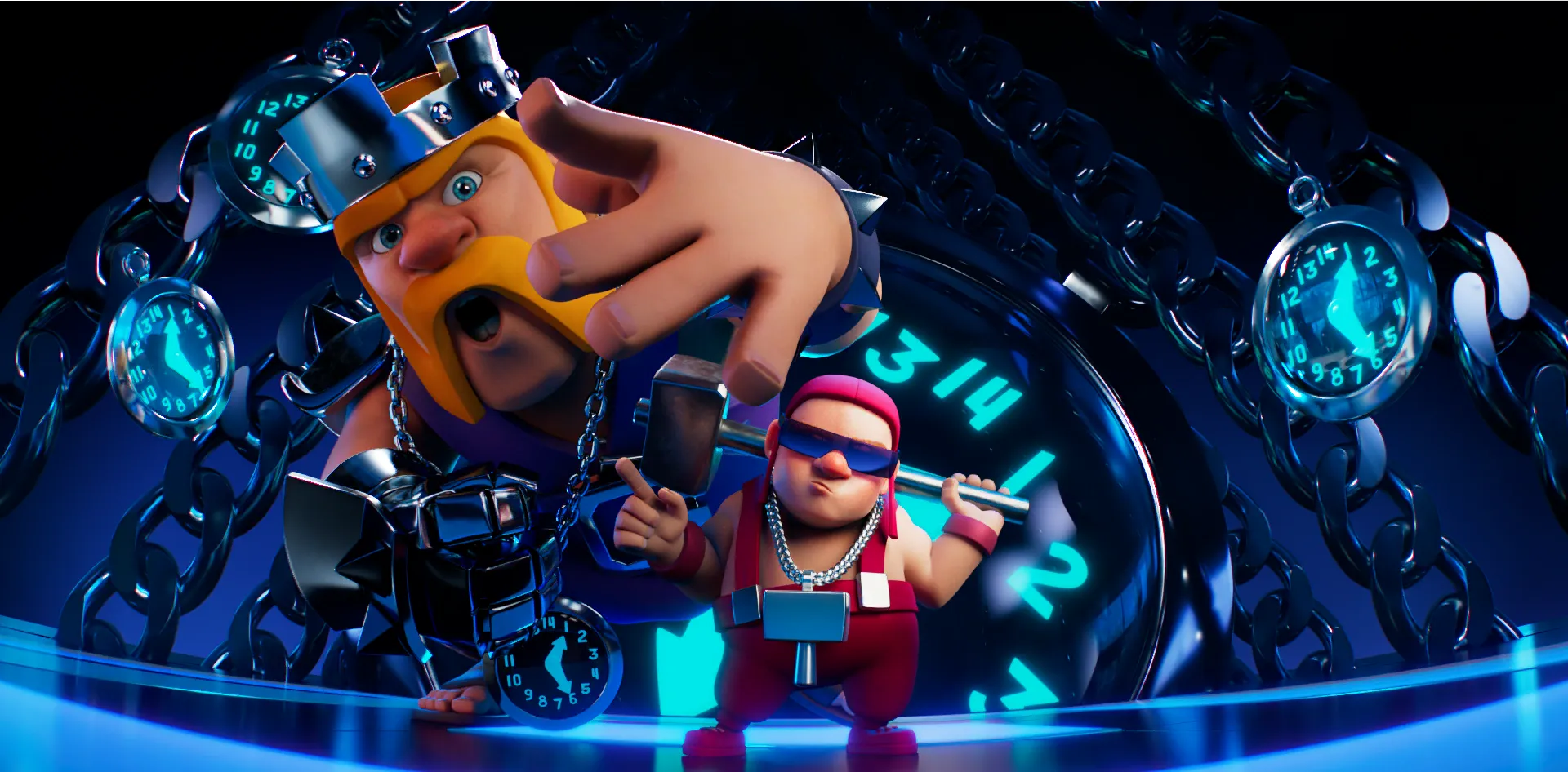 Clash of clans banner artwork